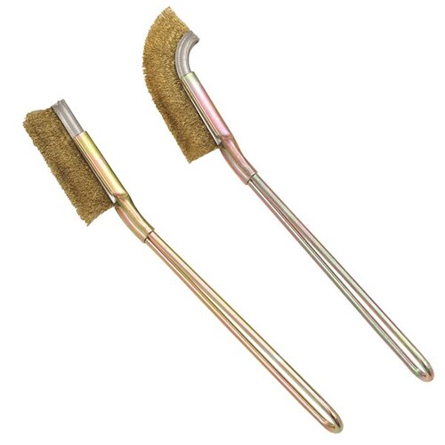 Toledo 2 Pc Brass Bristle Brush Set 301073 301073