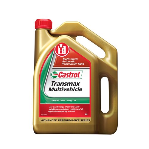 Castrol Transmax Multivehicle Automatic Transmission Fluid 4L 3371183