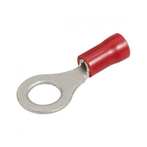 Narva Ring Terminal Red 6.3mm (100) 56174