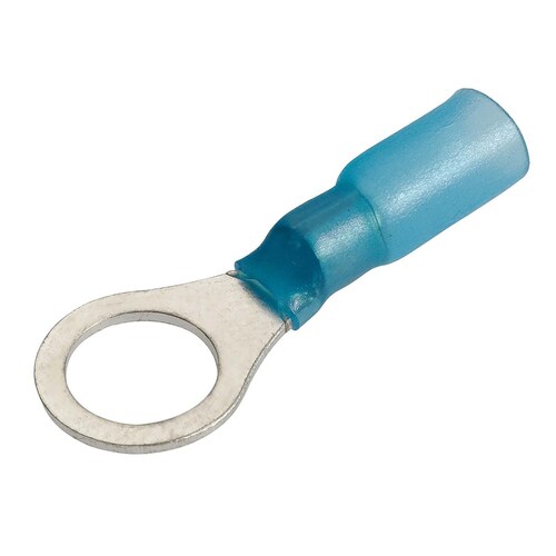 Narva 8.4mm Adhesive Lined Ring Terminal 5/16" Diameter - Pack of 20 (56368BL)