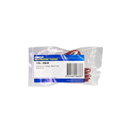 HEATSHRNK (RED) 9.5mm