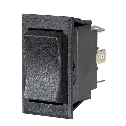 Narva On/Off/On Heavy-Duty Rocker Switch 63043BL