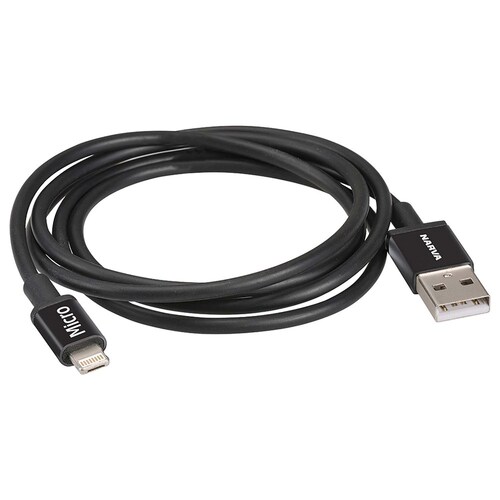 Narva Micro Usb And Lightning Dual Faced Charge Sync Cable 81070BL