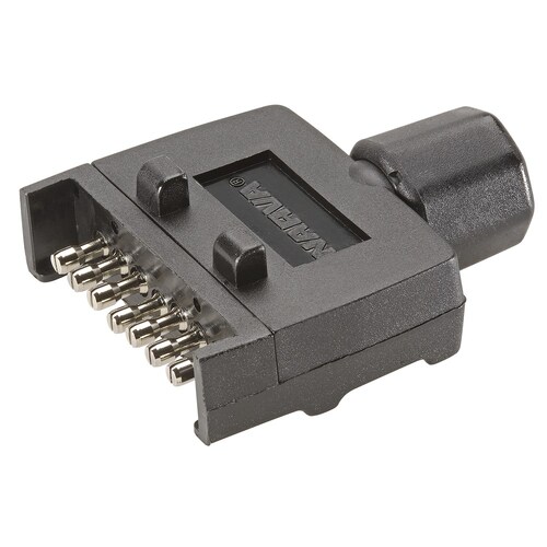 Narva 7 Pin Flat Quickfit Trailer Plug 82141BL