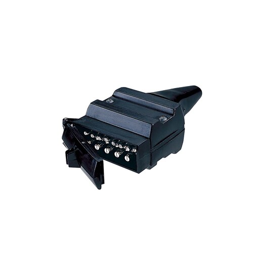 Narva 12 Pin Flat Trailer Plug - 82171BL
