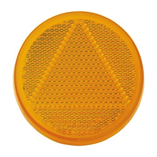 Narva Amber Retro Reflector with Self-Adhesive - 84006BL
