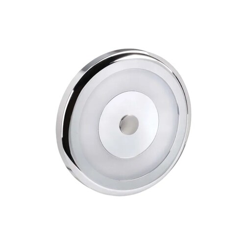 Narva Chrome Bezel LED Interior Lamp with Touch Switch and Dimmer Function 10-30V - 87472