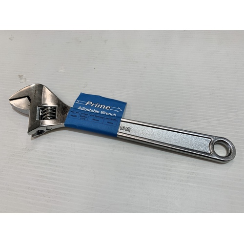 Prime Adjustable Wrench 300mm/12" 89300 
