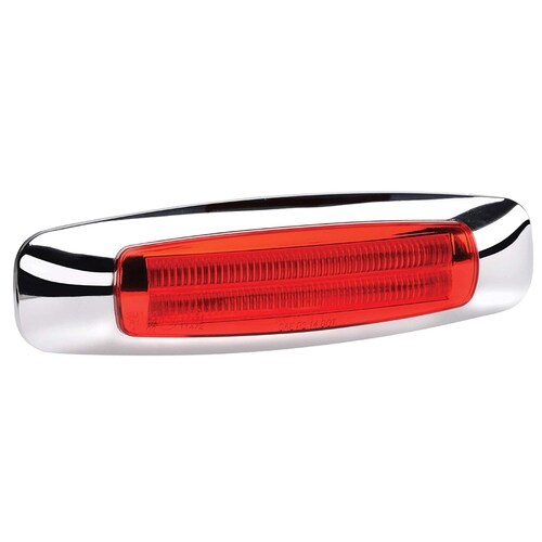 Narva 9–33 Volt Model 24 LED Light Guide Rear End Outline Marker Lamp Red - 92454BL