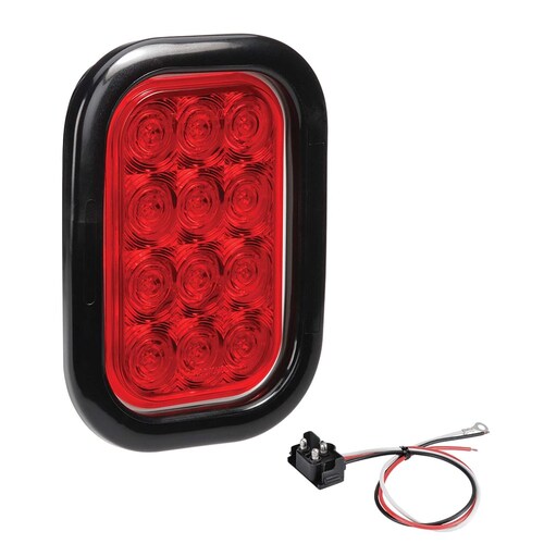 Narva 9–33 Volt Model 45 LED Rear Stop/Tail Lamp Kit Red - 94534