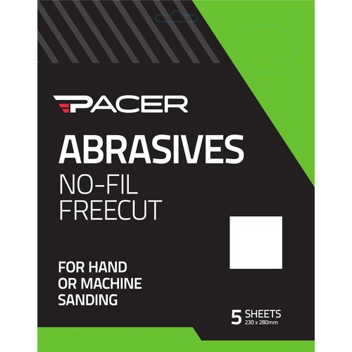 Pacer No-Fil Freecut 180G - 5 Pack 5PK A23180-5