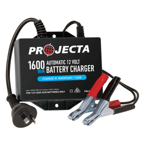 Projecta 12v Automatic 1600ma 2 Stage Battery Charger AC250B