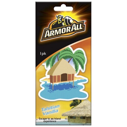 Armor All Car Air Freshener - Tahitian Vanilla (Card Type) ACAIRTV