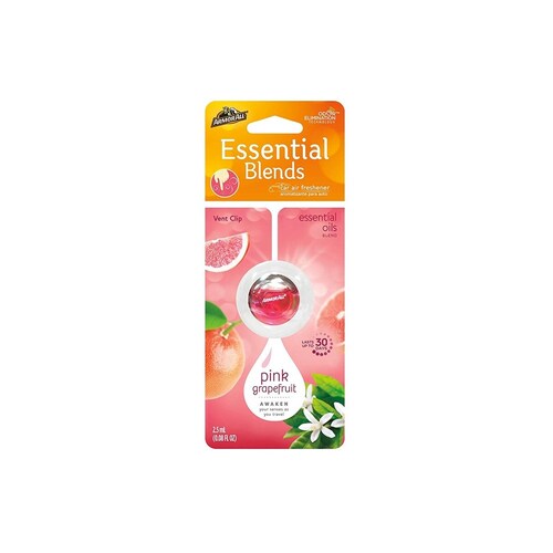 Armor All Essential Blends Pink Grapefruit Air Freshener AMAIRPG1
