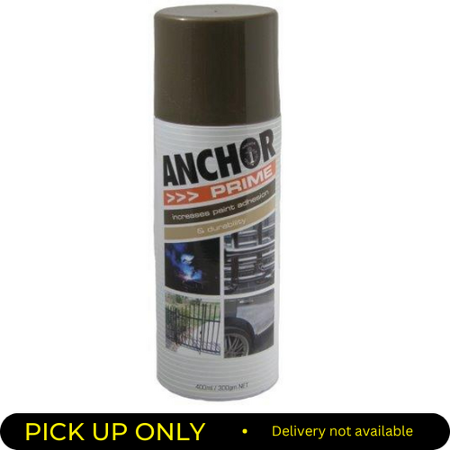 Anchor Lacquer Spray Paint Primer Grey  300g Aerosol 47805