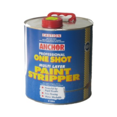 Anchor 1shot Paint Stripper 4l APS040 APS040