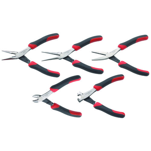 GEARWRENCH  5 Pc. Mixed Mini Dual Material Plier Set    82100 82100