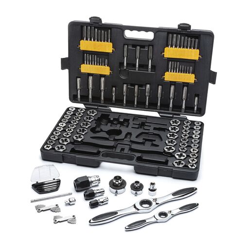 GEARWRENCH  114 Pc. Sae/metric Ratcheting Tap And Die Set    82812 82812