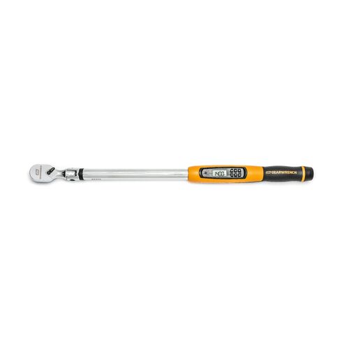 GEARWRENCH  1/2" Flex Head Electronic Torque Wrench With Angle 34-339nm (25-250 Ft/lbs)    85079 85079