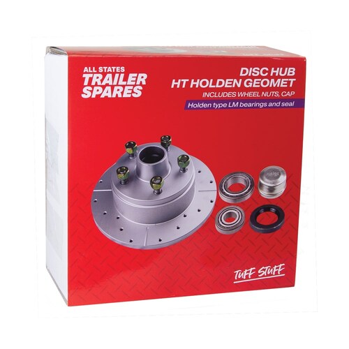 All States Trailer Spares 10" Hub Disc To Suit Lm Bearings (Zinc) R1916G