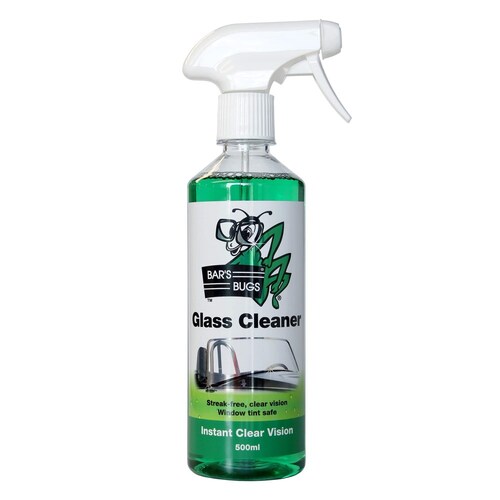 Bar's Bugs Glass Cleaner Trigger Spray 500mL BBGC500
