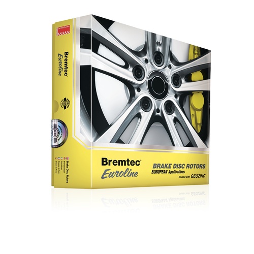 Bremtec Euroline Geozinc Brake Disc Rotor (1) BDR10190EL