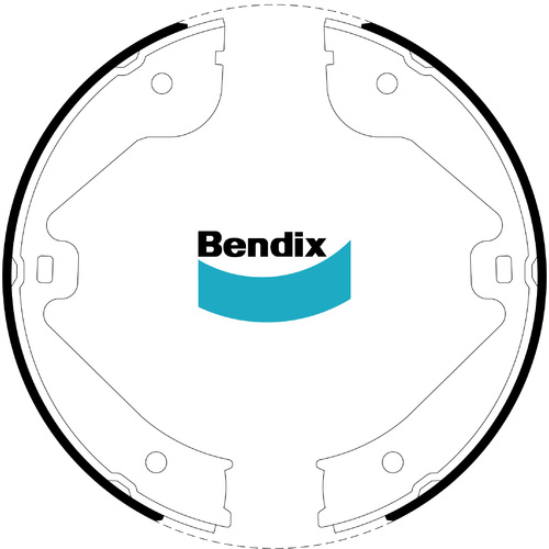 Bendix Handbrake Shoe Set BS5094