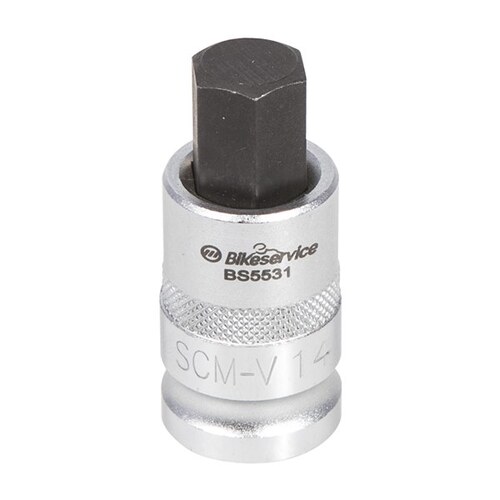 Bikeservice Internal Axle Allen Key Socket 14mm BS5531 BS5531