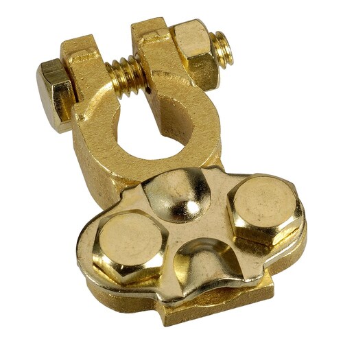 Projecta Brass Battery Small Terminal Clamp For Japanese Type Batteries, Negative BT36-N1