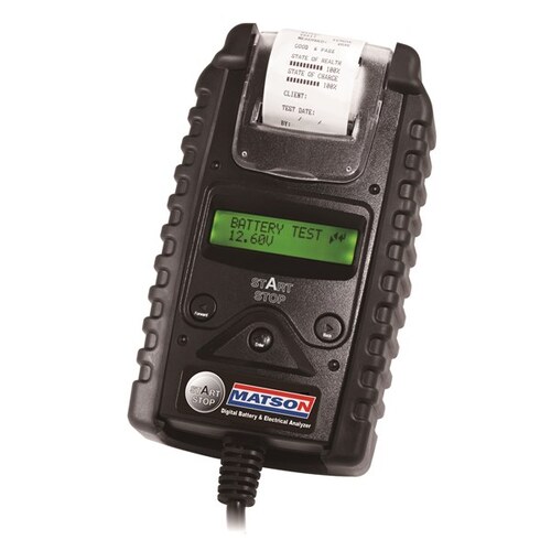 Matson Battery Tester Analyzer W Print BT521