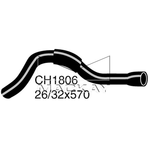 Mackay Radiator Upper Hose CH1806