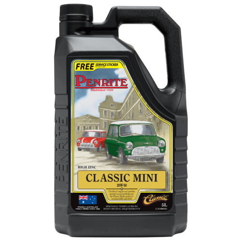 Penrite Classic Mini Mineral Engine Oil 5l 20w50 CLASMINI005