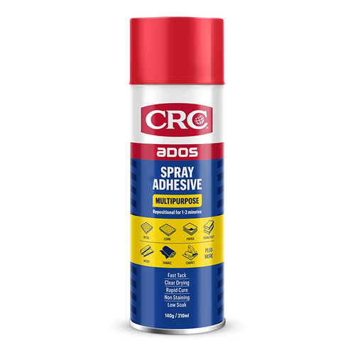 CRC Multi Purpose Spray Adhesive 210ml CRC8015 8015
