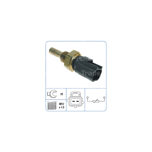 Standard Coolant Temperature Engine Ecu Sensor M12 X 1.5 Thread CTS-014 
