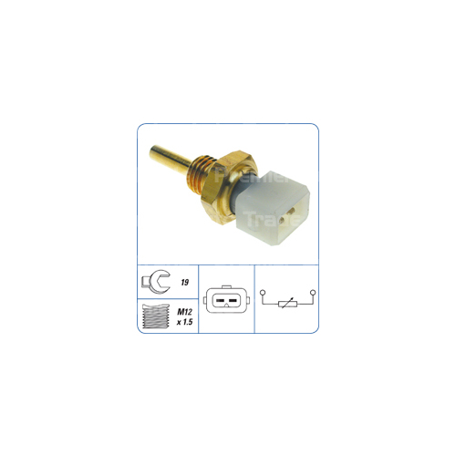 FAE Coolant Temperature Engine Ecu Sensor With White Plug CTS-035 
