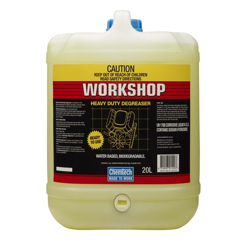 Chemtech Workshop Heavy Duty Degreaser 20L CWD20L