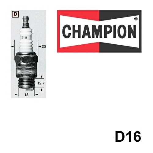 Champion Industrial Spark Plug (1) D16 