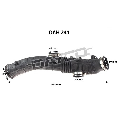 Dayco Air Intake Hose DAH241