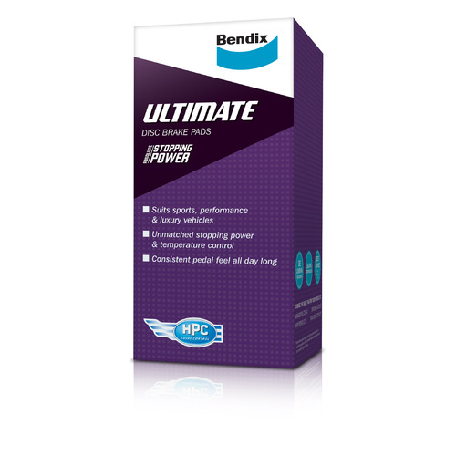 Bendix Front Ultimate Brake Pads DB1286ULT DB1286
