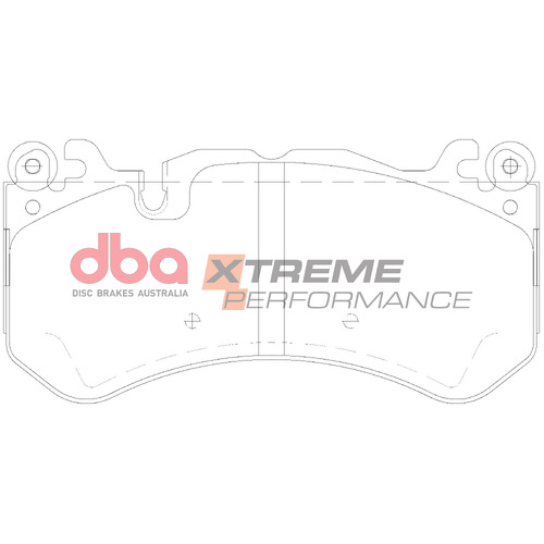 DBA Front Xtreme Performance Brake Pads