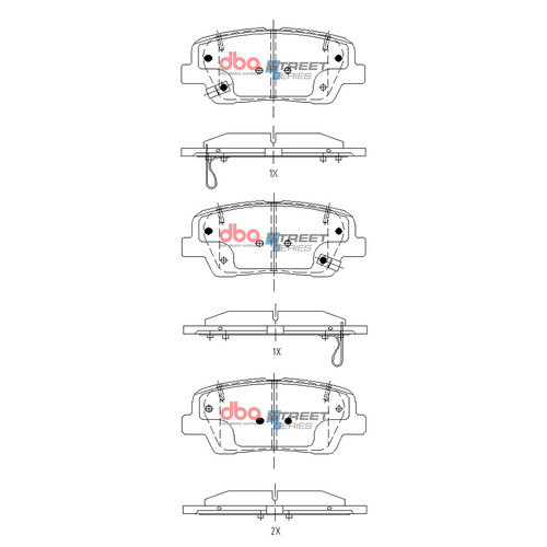 DBA Street Series Brake Pads