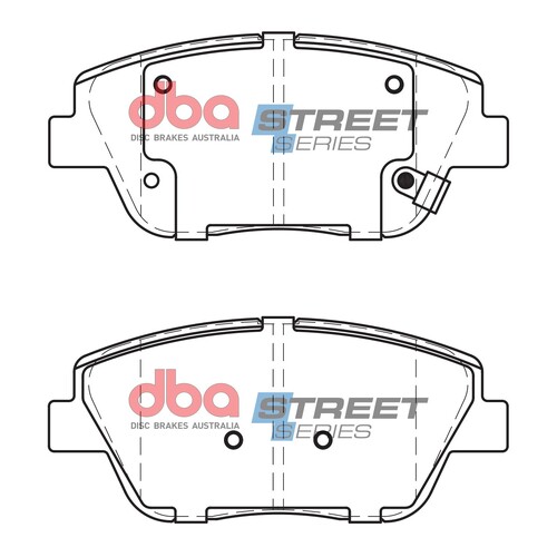 DBA Front Street Series Brake Pads DB2089SS DB2089