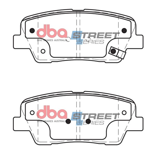 DBA Rear Street Series Brake Pads DB2178SS DB2178