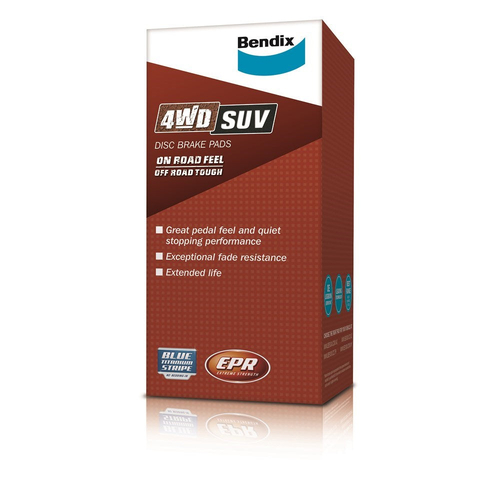 Bendix Front 4WD Brake Pads DB2375-4WD