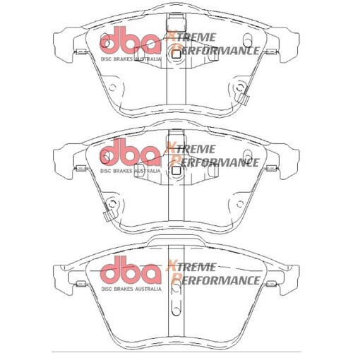 DBA Front Xtreme Performance Brake Pads DB8304XP