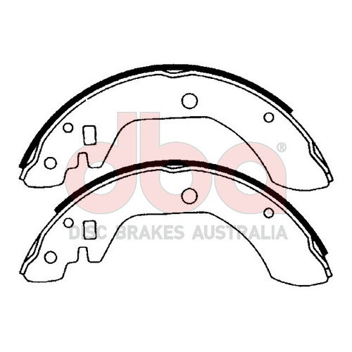 DBA Street Series Brake Shoes DBAS1386