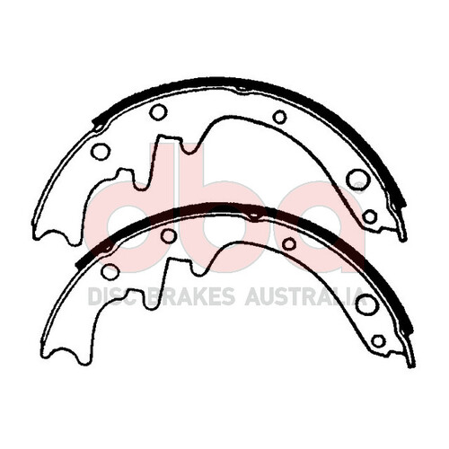 DBA Street Series Brake Shoes DBAS1519