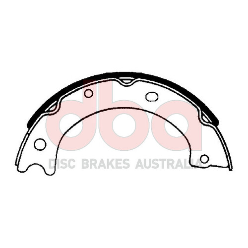 DBA Street Series Brake Shoes DBAS1547