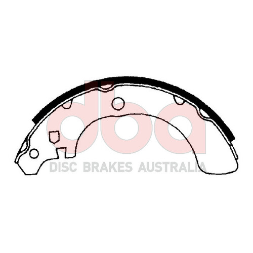 DBA Street Series Brake Shoes DBAS1600