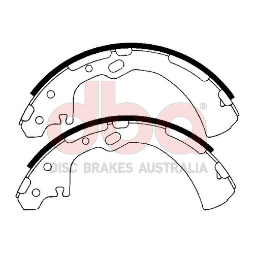 DBA Street Series Brake Shoes DBAS1657 